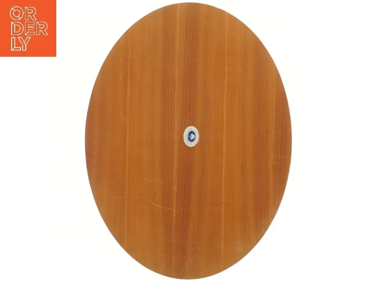 Billede 2 - Oval dekorationsfad med fuglemotiv (str. 48x36 cm)