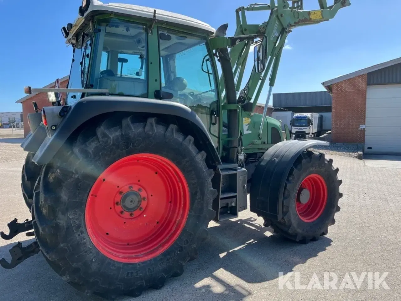 Billede 5 - Traktor Fendt Farmer 412 Vario med frontlæsser