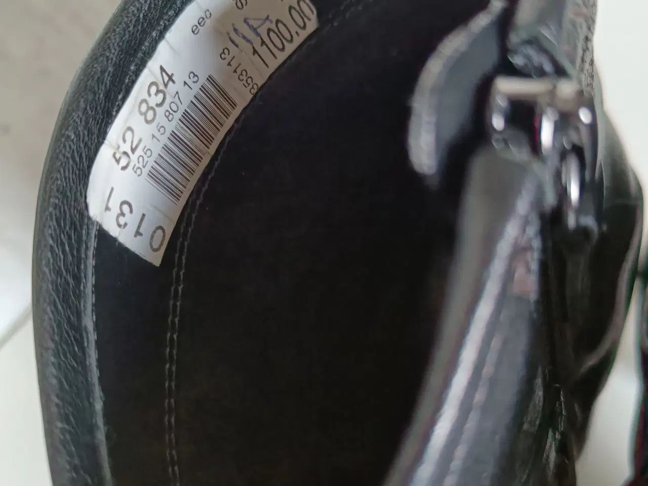 Billede 3 - Ecco sort læder sko 39str 