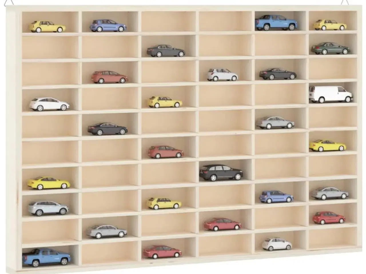 Billede 1 - Træsamlermontre med 60 rum 60x4,5x40,5cm