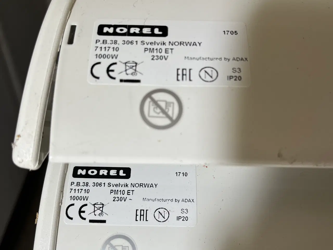 Billede 4 - Elradiatorer 1000W til 230V