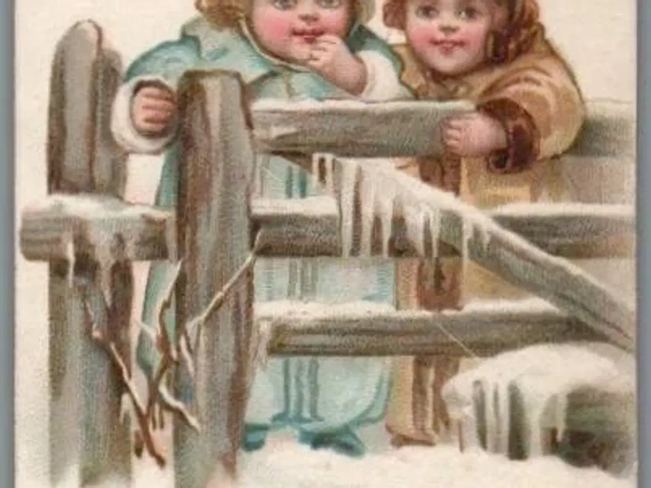 Billede 1 - Lykønskningskort - 24 - 12 - 1904