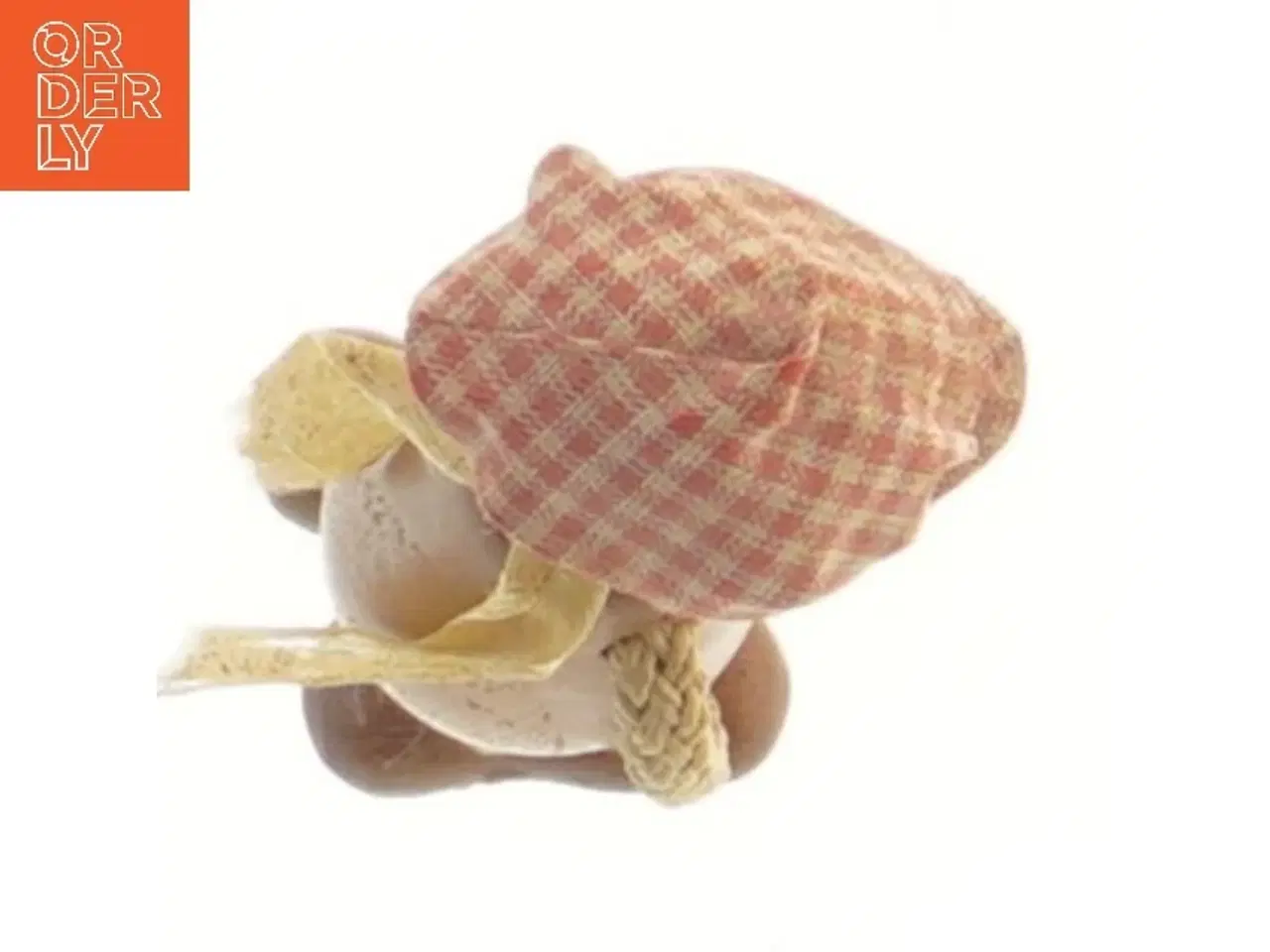 Billede 3 - Kasket karl. Træfigur med tøj fra Lyngby (str. 13 cm)