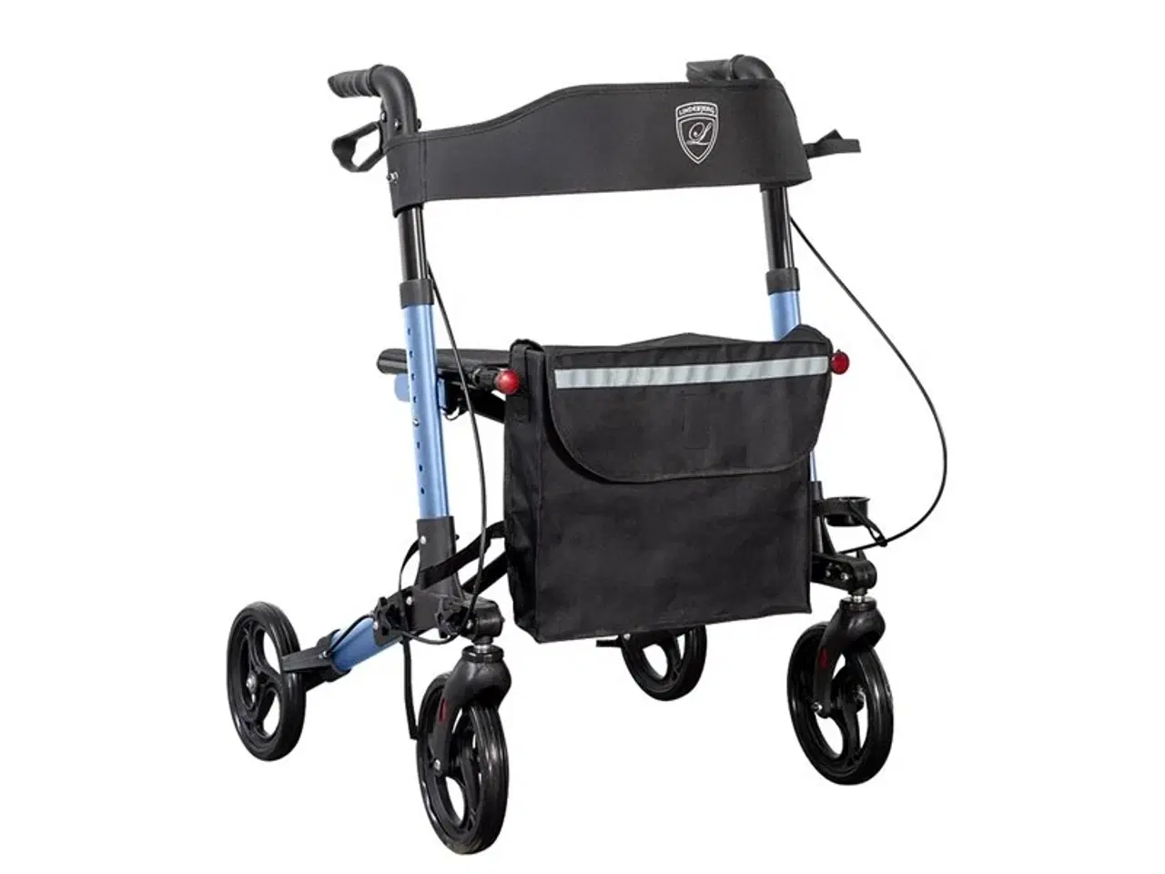 Billede 1 - Lindebjerg Rollator - SPAR 800 - HF-150 - Metal blå