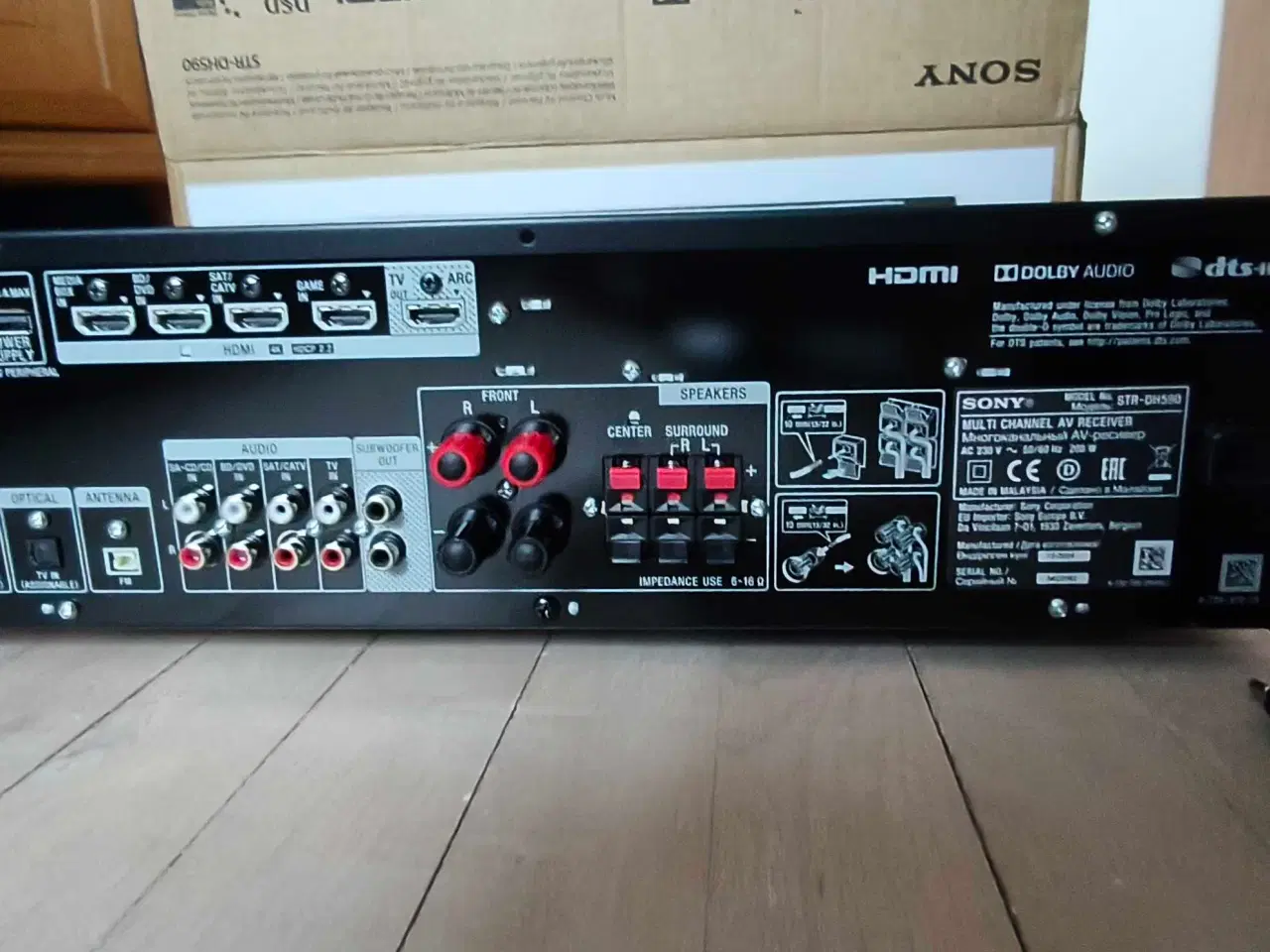 Billede 1 - Sony STR DH 590