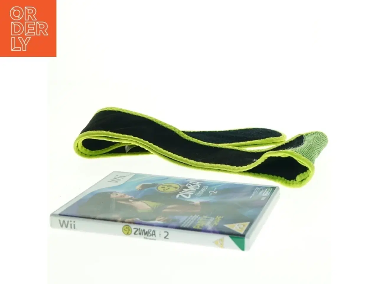 Billede 2 - Zumba Fitness 2 Wii spil og bælte fra Wii (str. 19 x 13 cm og 124 cm)