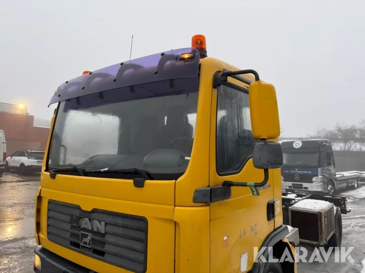 Billede 11 - Lastbil Man Tgl 10.240 med container og wirehejs