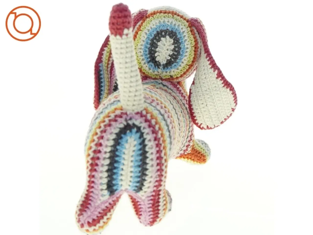 Billede 2 - Hæklet gravhund (str. 40 x 17 cm)