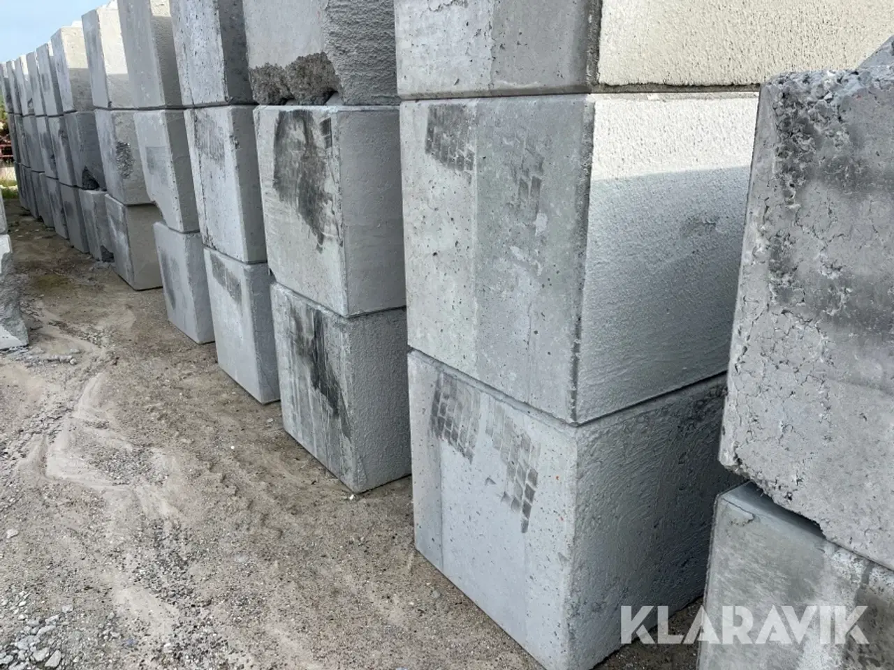 Billede 5 - Betonblokke / siloklodser 25 styk