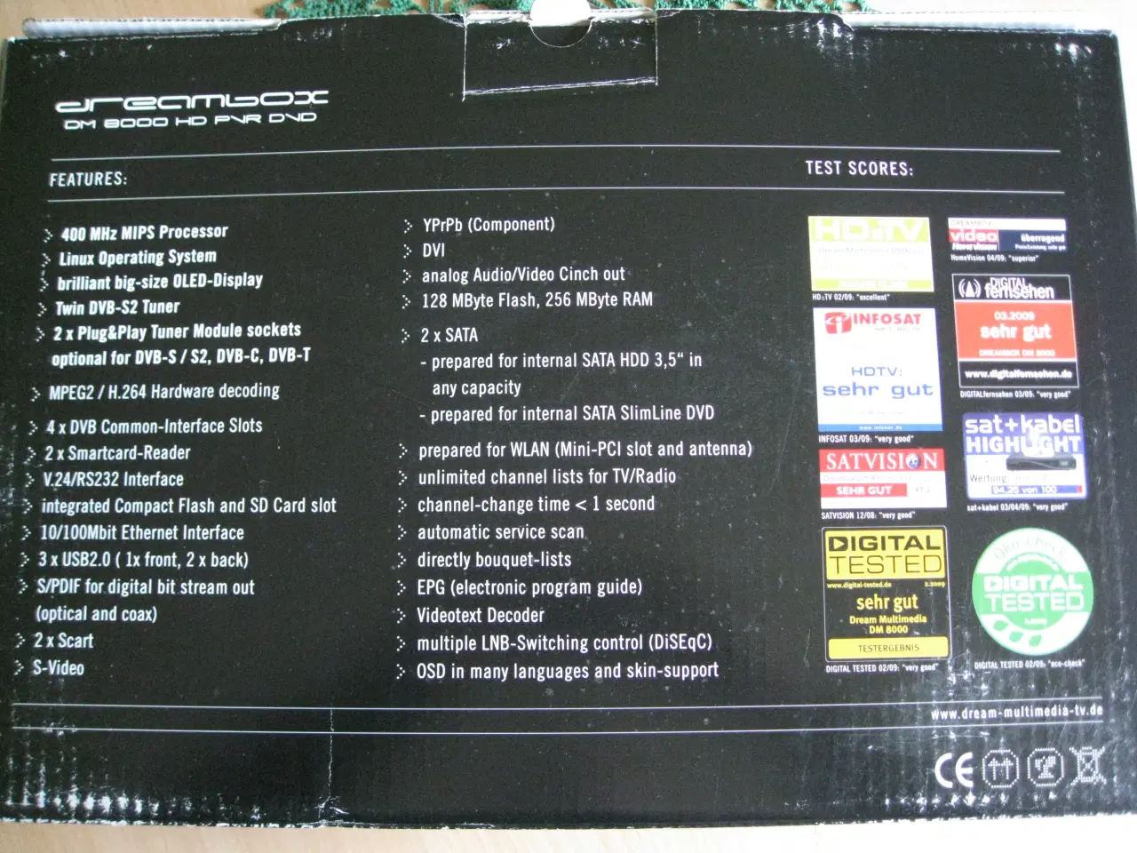 Billede 4 - Satellitmodtager Dreambox DM8000