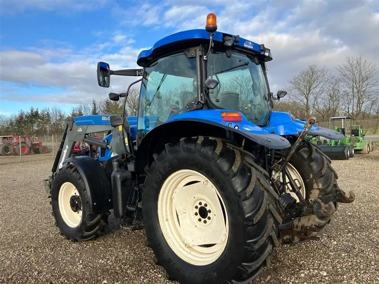 Billede 8 - New Holland TS115A med frontlæsser 16+16