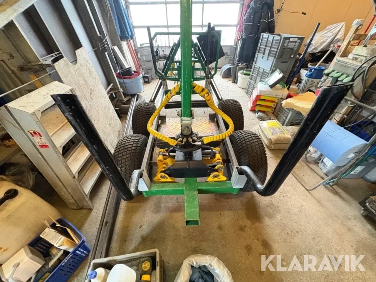 Billede 6 - Udkørselsvogn med kran og grab Kellfri 21-SV20