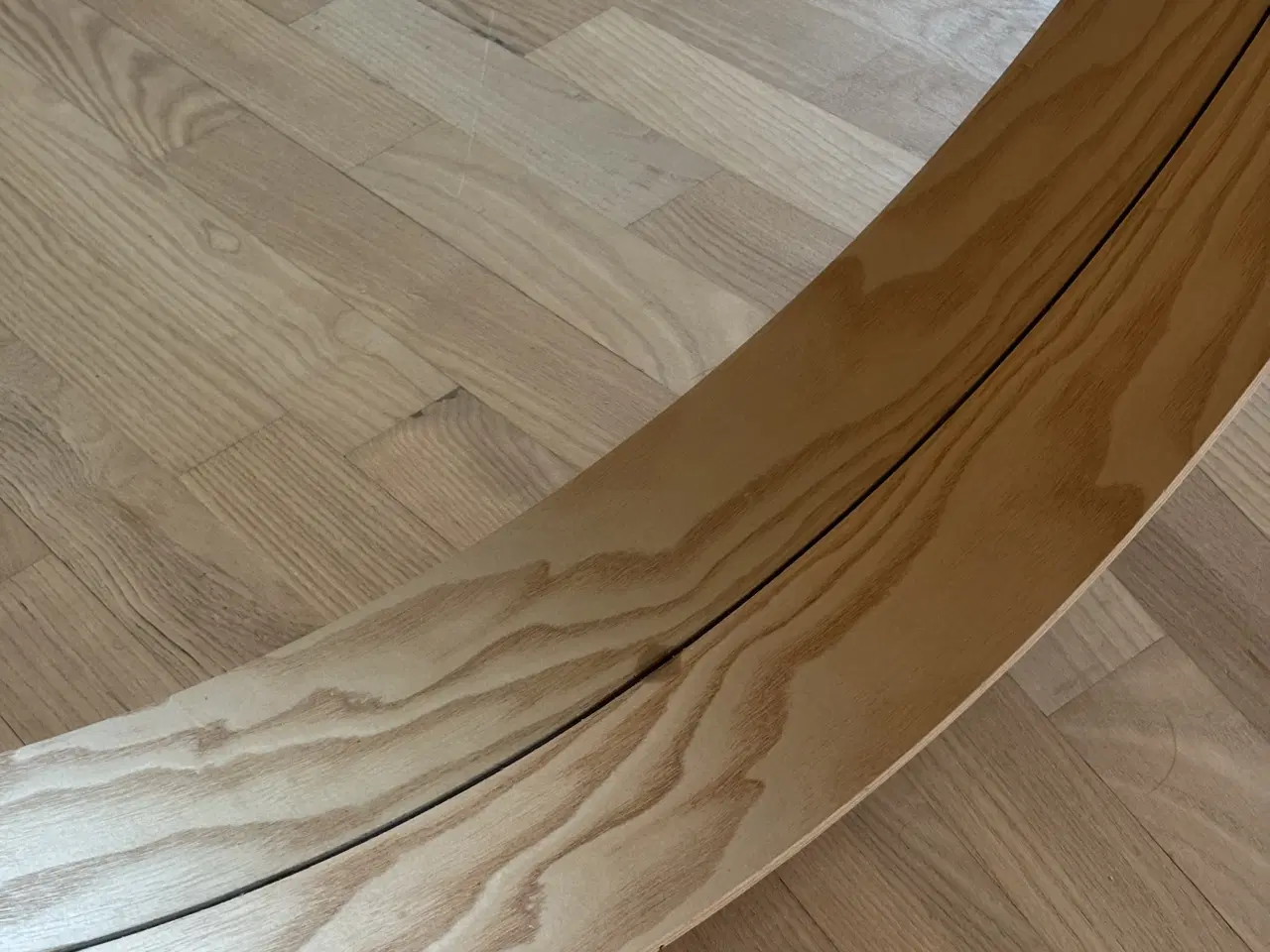 Billede 2 - IKEA Rundt spejl i træ