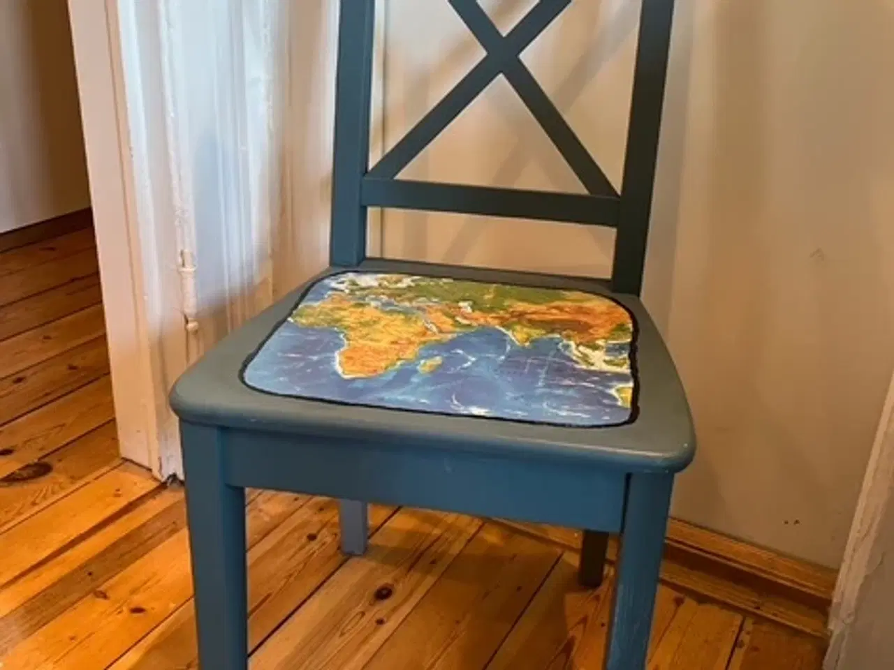 Billede 1 - IKEA INGOLF-stol i "nye klæder"