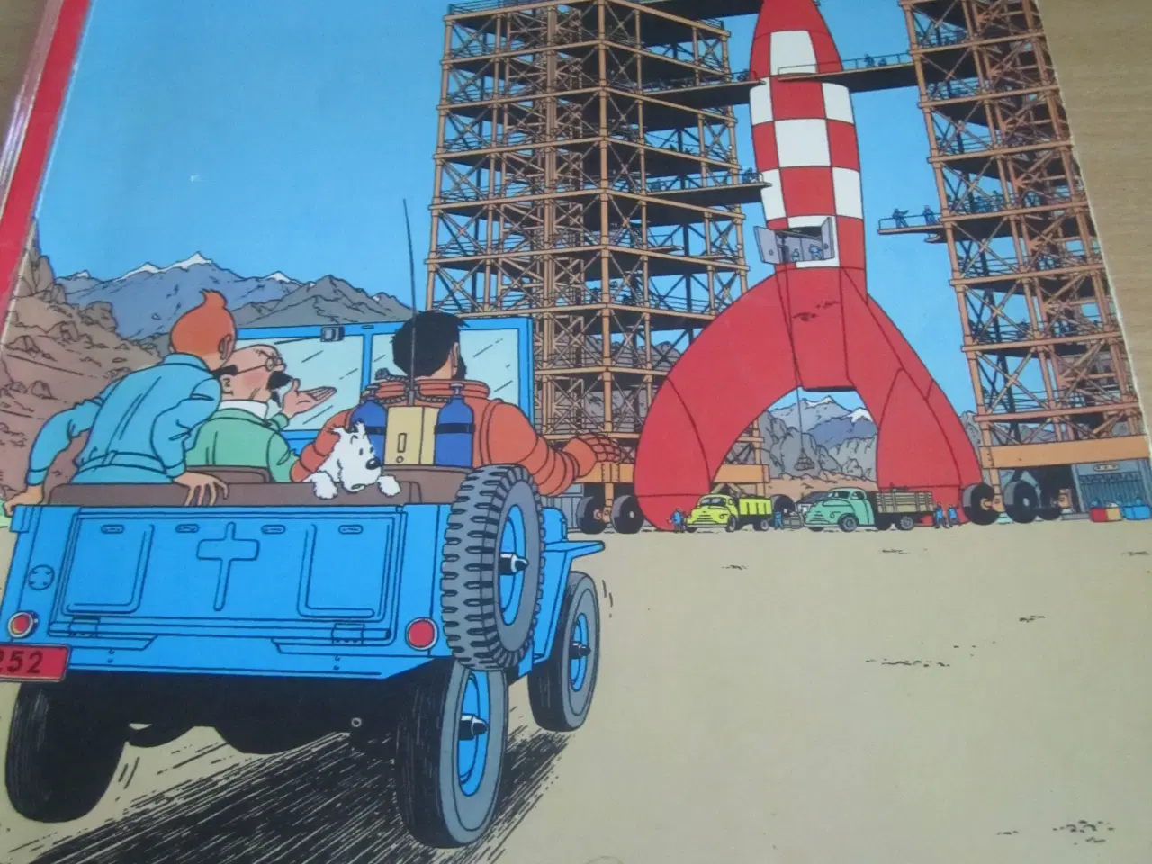 Billede 2 - TINTIN. MÅNEN TUR-RETUR.