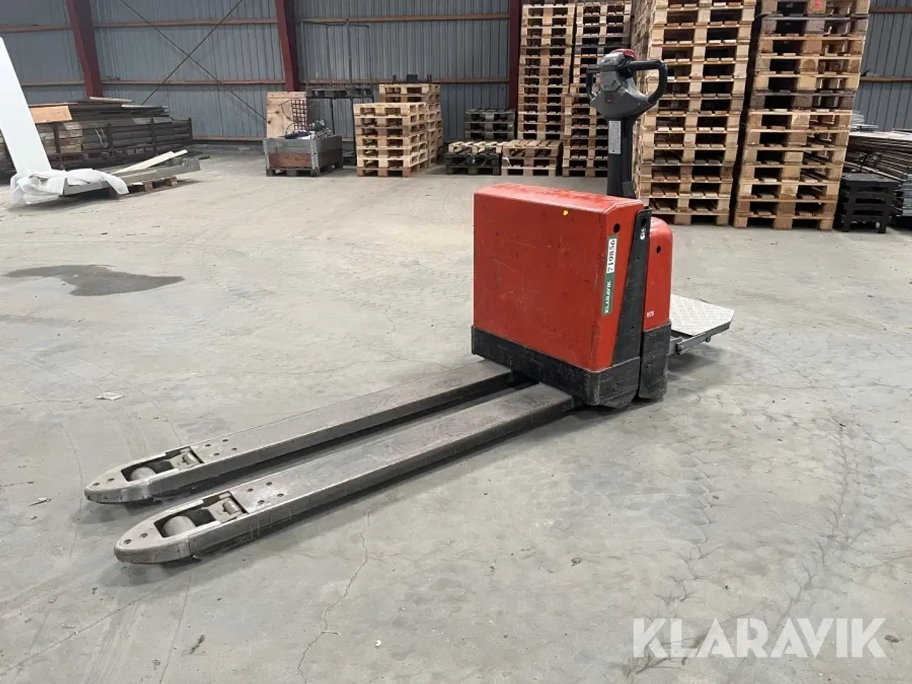 Billede 1 - El pallevogn BT W 20 med lange gafler