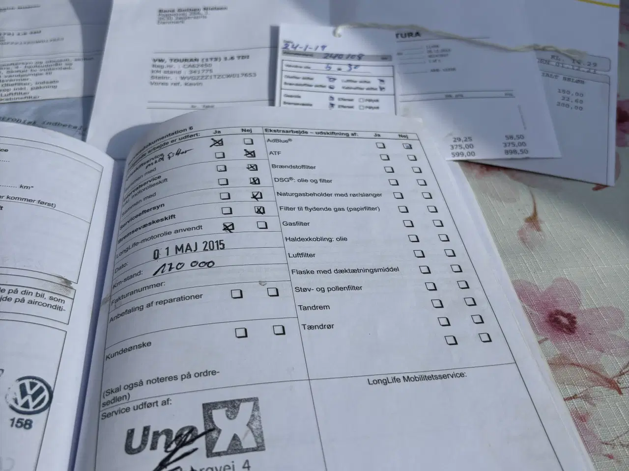 Billede 11 - VW Turan 1,6  år 2011