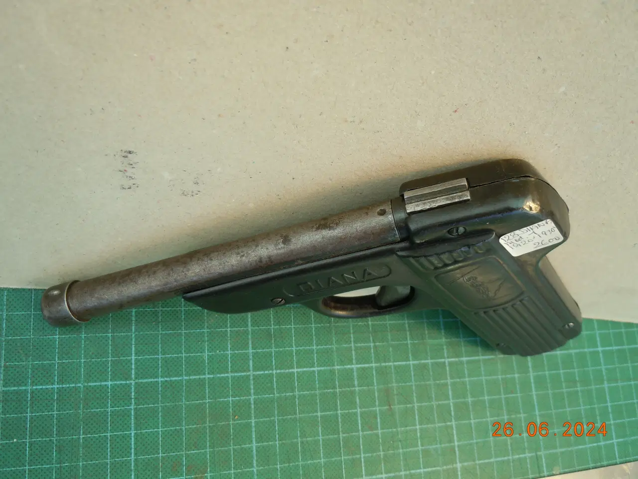 Billede 7 - DIANA Mod. 1 Luftpistol 1920-30