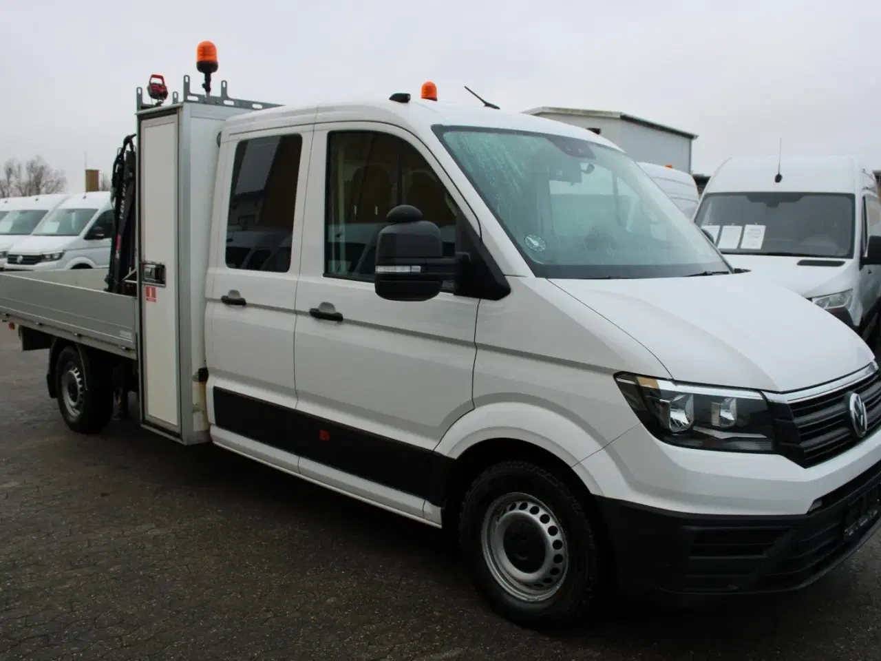 Billede 3 - VW Crafter 35 2,0 TDi 177 Mandskabsvogn m/lad L4