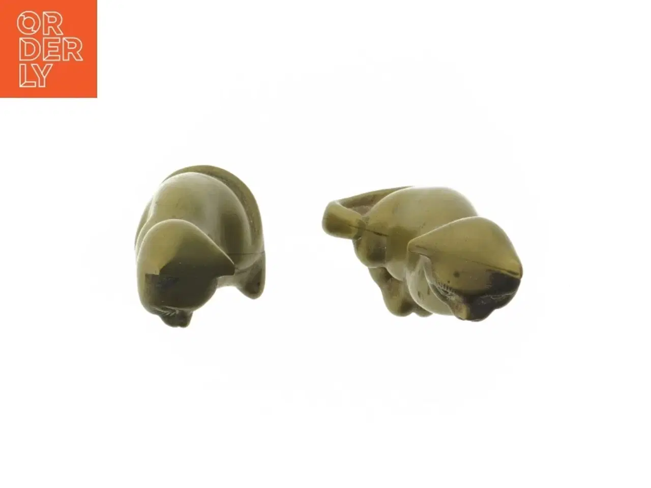 Billede 3 - Messing kattefigurer (str. 18 cm)