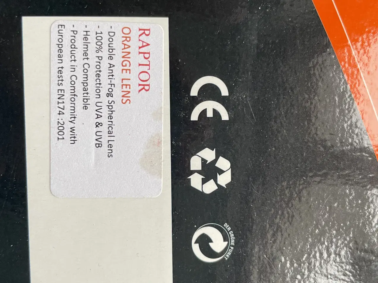 Billede 2 - Raptor skibrille fra Italienske Big Line