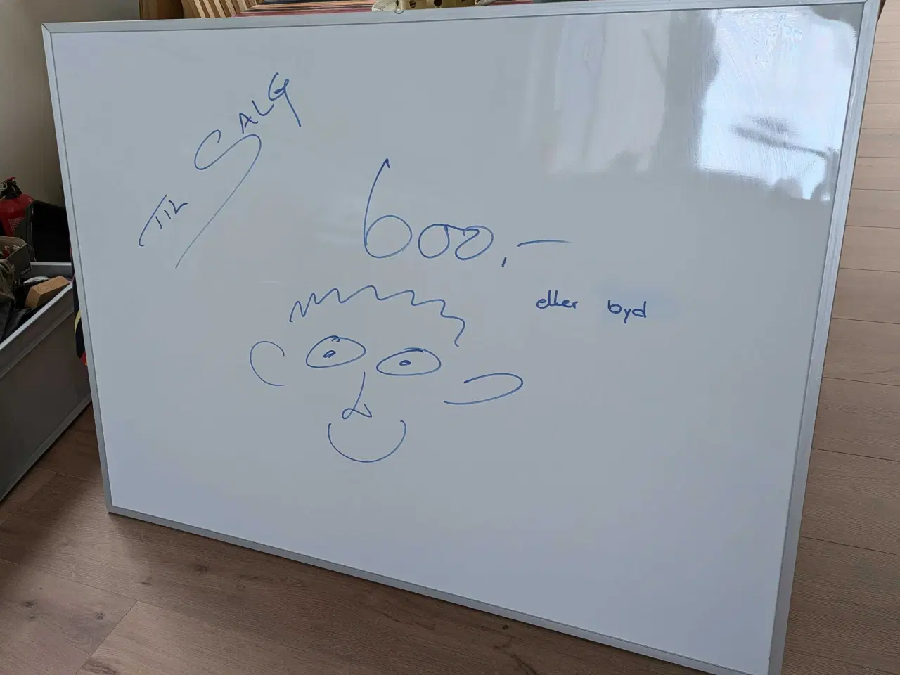 Billede 1 - Whiteboard magnettavle lakeret