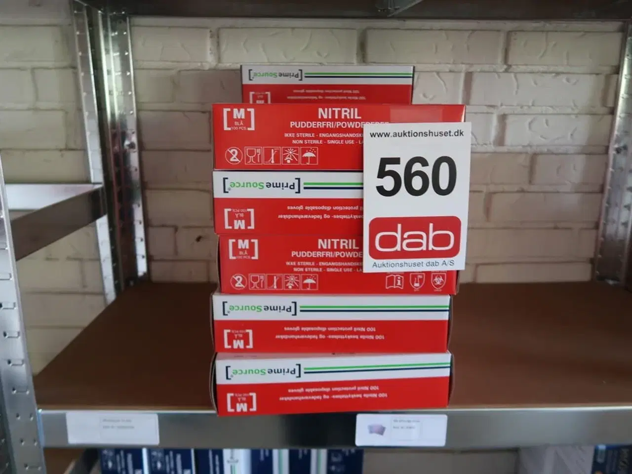 Billede 1 - 16 pk. Nitrail Pudderfri handsker - Str. M