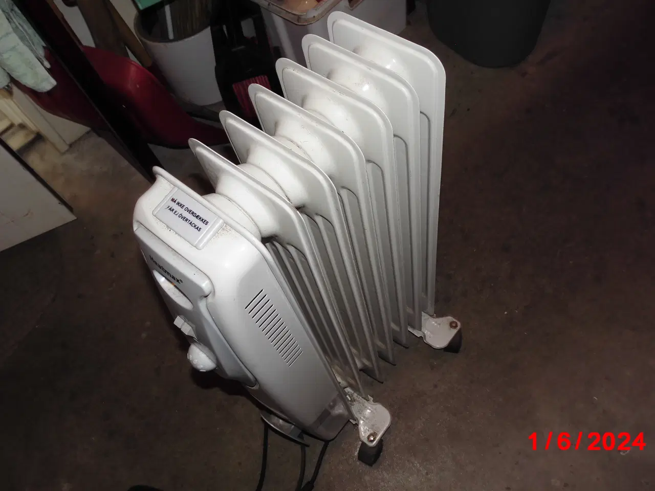 Billede 1 - Olie radiator med termostat og flere indstillinger