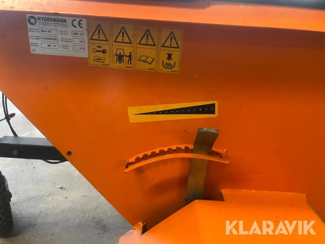 Billede 5 - Salt/Grusudlægger Hydromann Mini 80