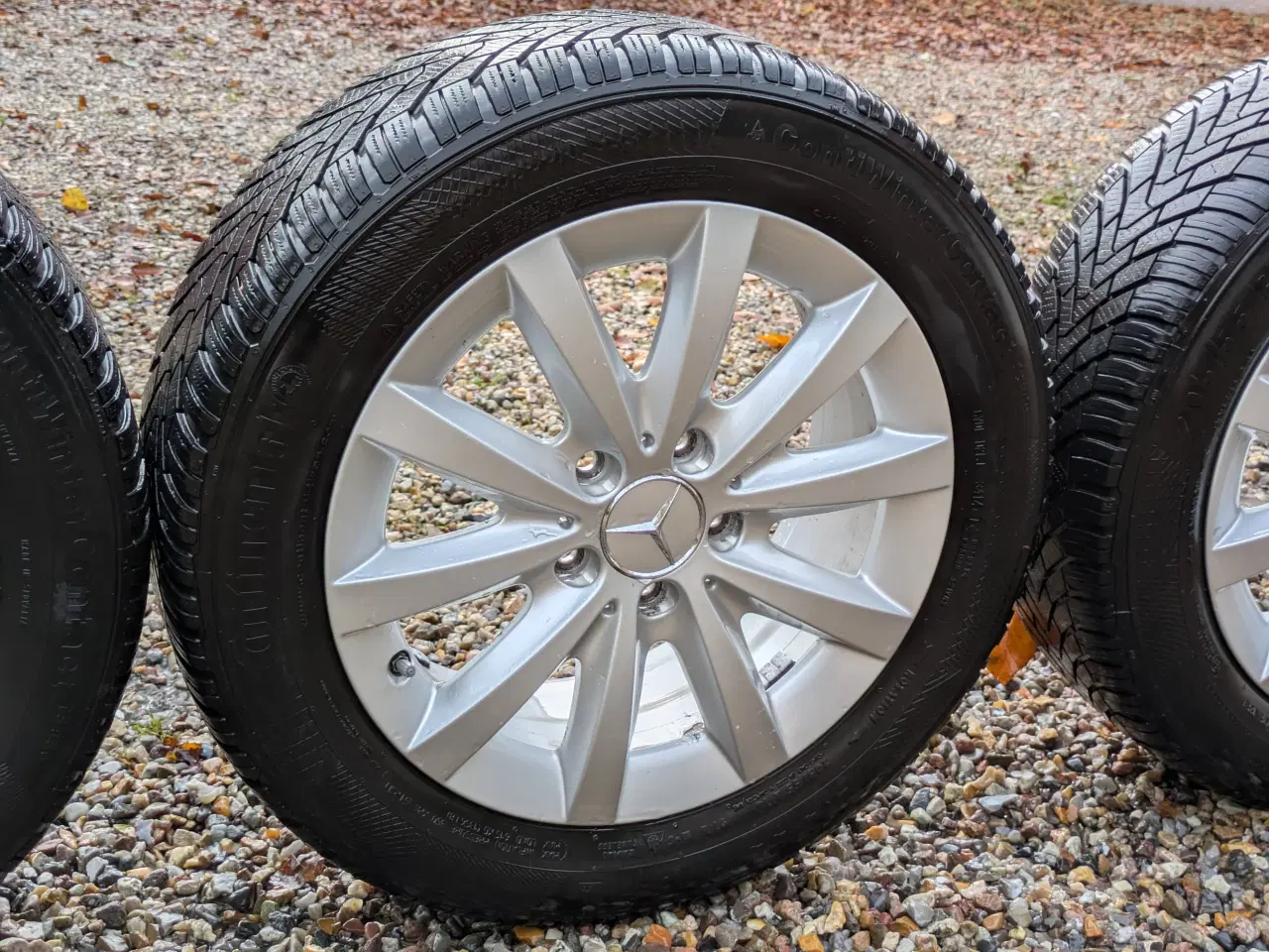 Billede 3 - Originale 16" alufælge Mercedes A- B - CLA