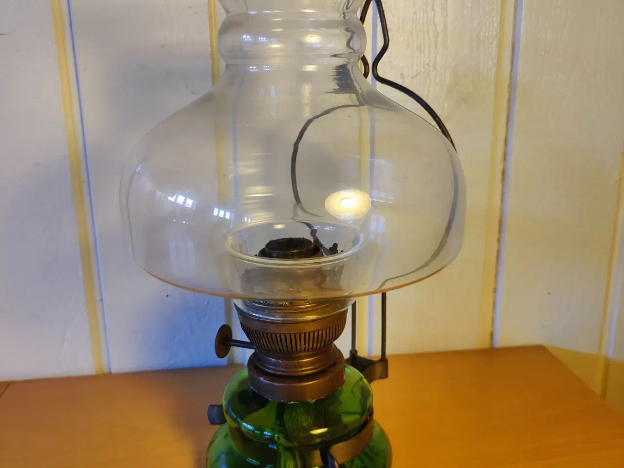 Billede 1 - Antik petroleumslampe