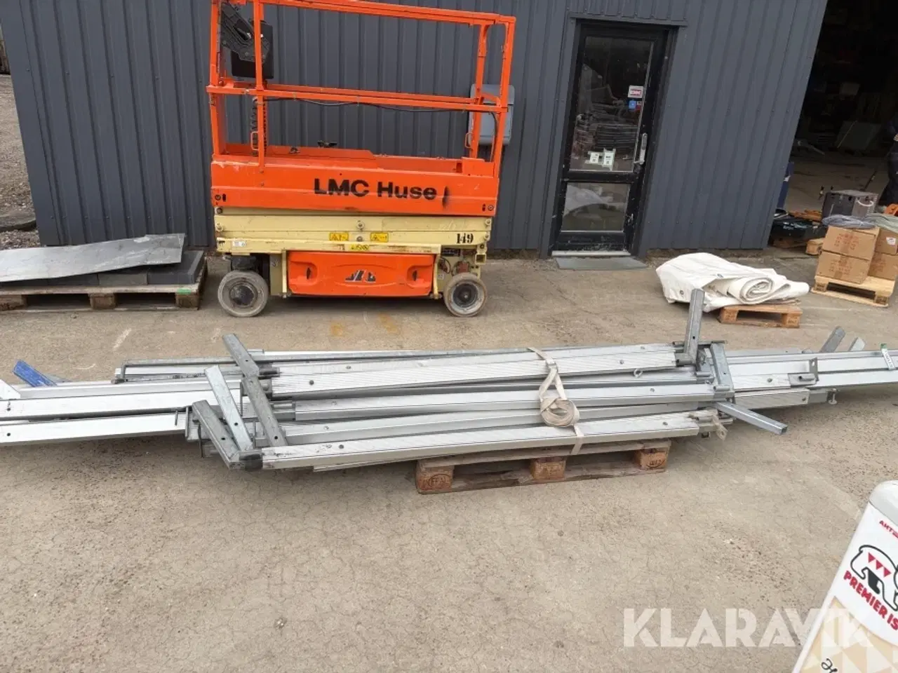 Billede 3 - Teltstænger 9x9 meter uden teltdug
