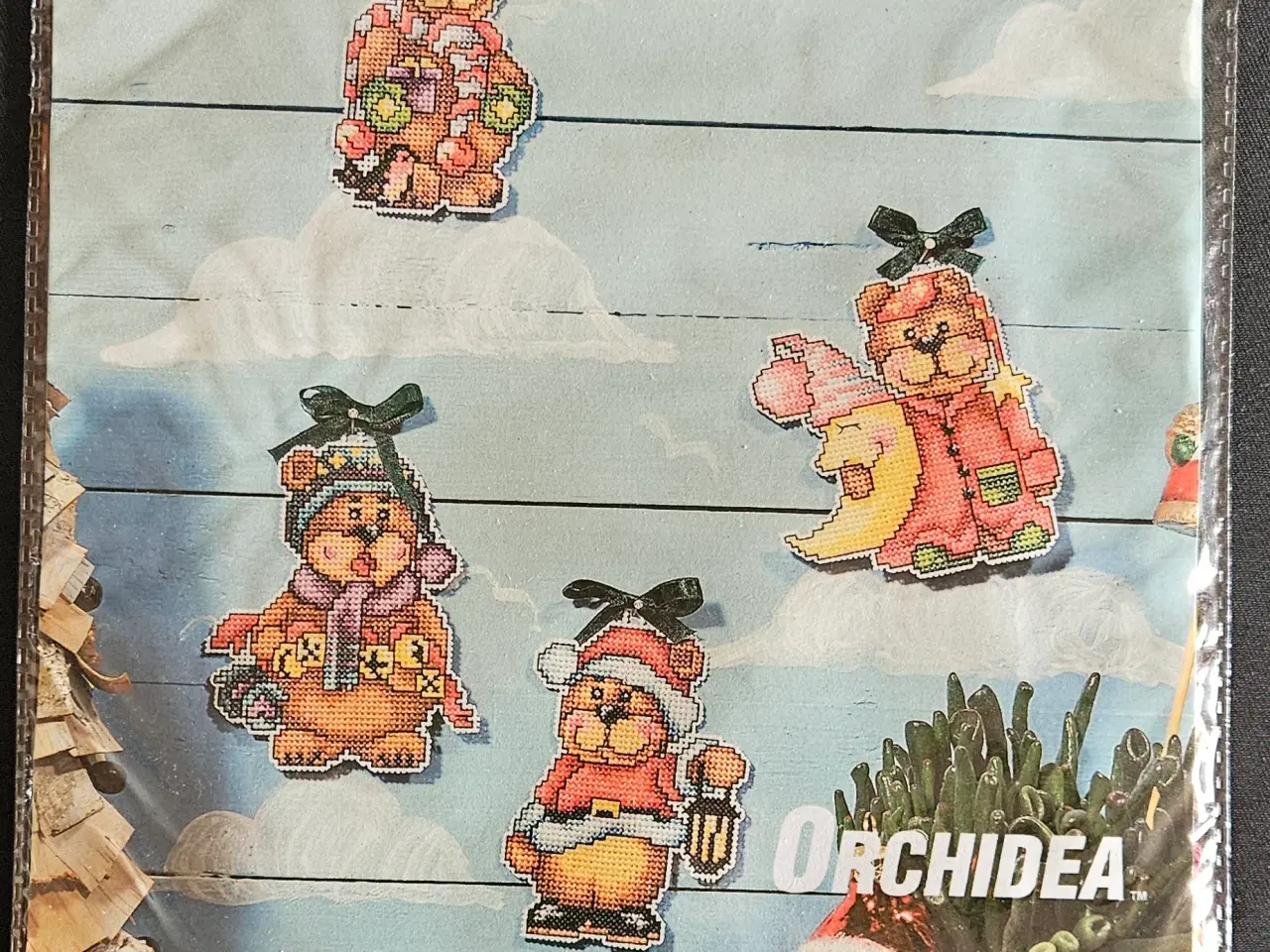 Billede 4 - Jule broderi kit