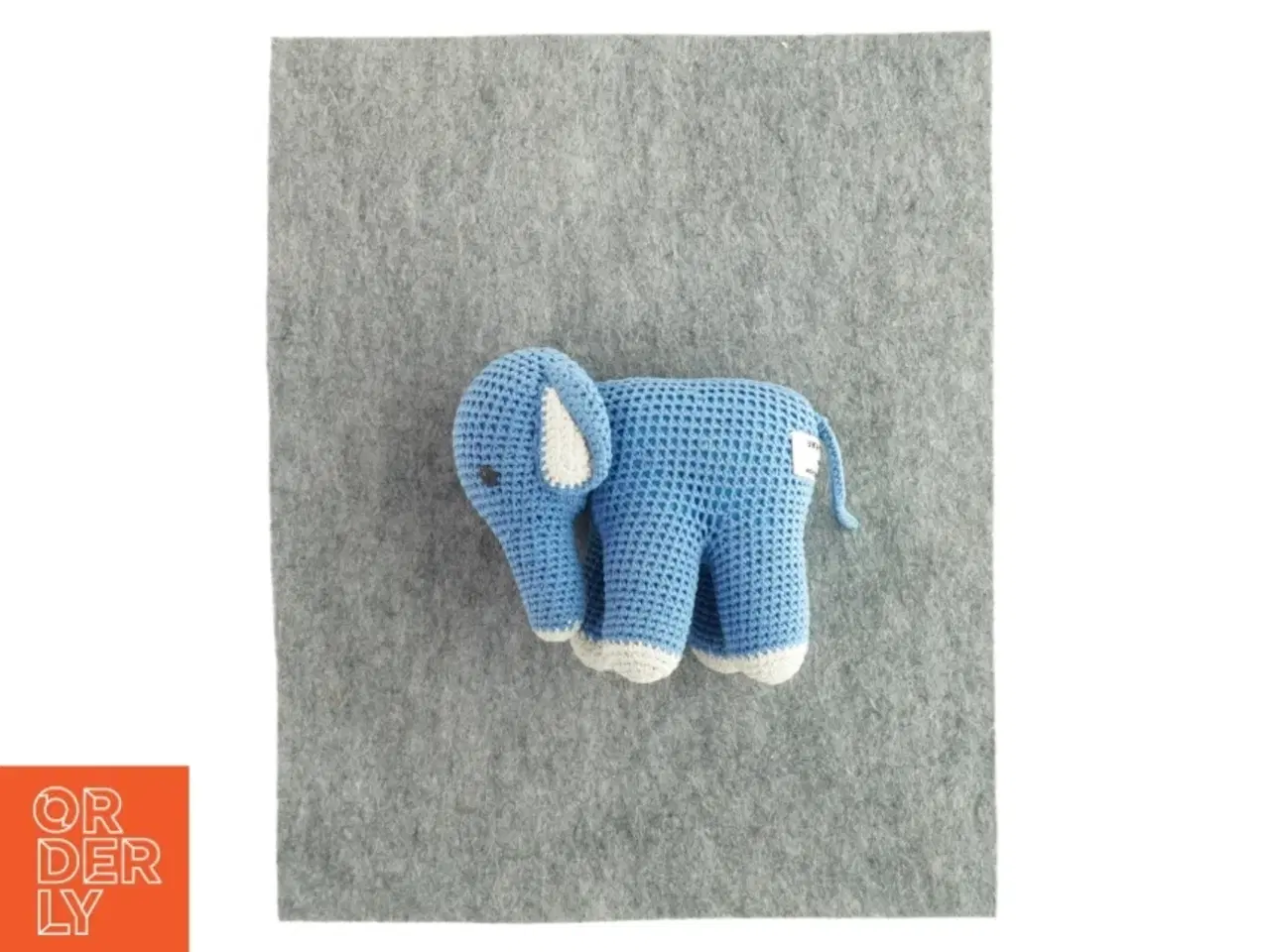 Billede 2 - Hæklet elefant (str. 17 x 13cm)