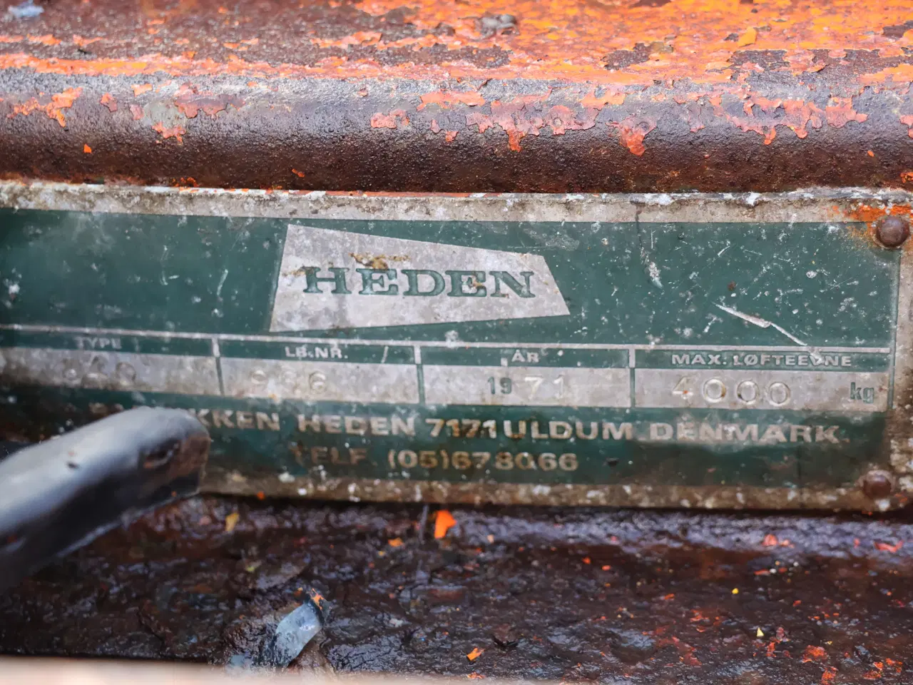 Billede 14 -  4 Tons Heden diesel truck årgang 1971
