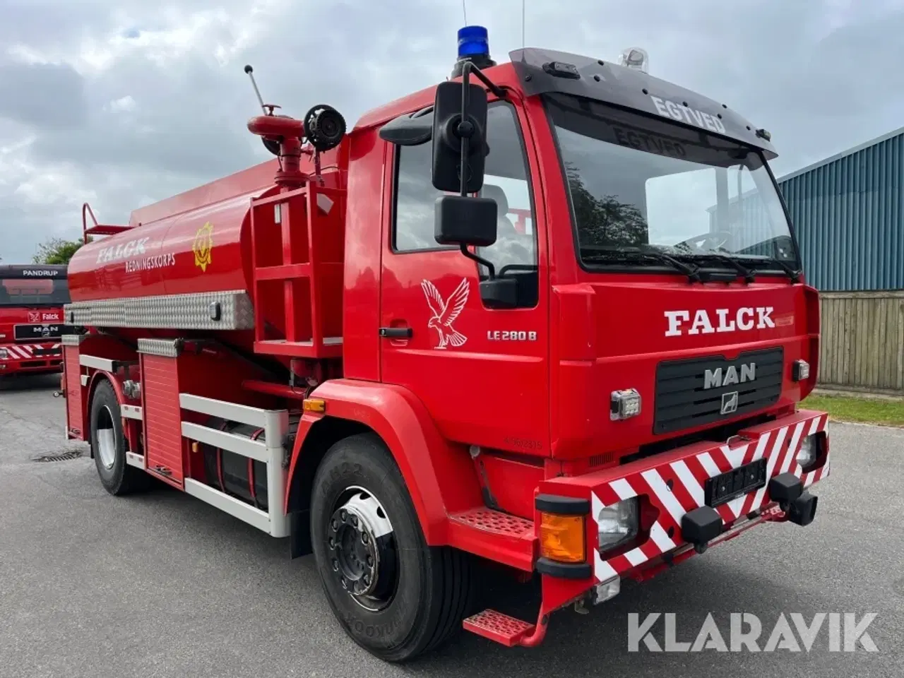 Billede 2 - Brandbil - Tankvogn MAN
