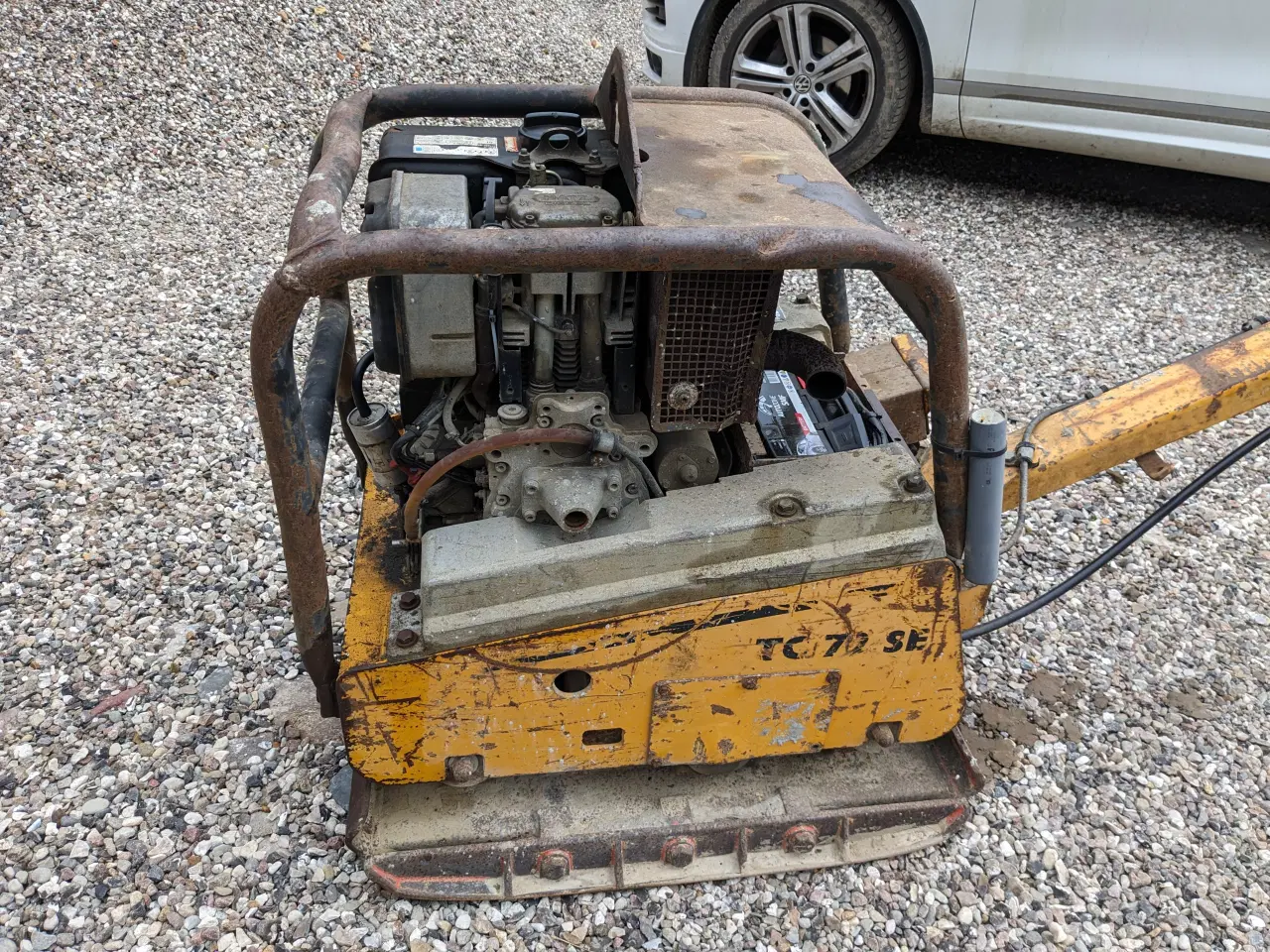 Billede 5 - pladevibrator Diesel 500 kg, seriøst bud modtages