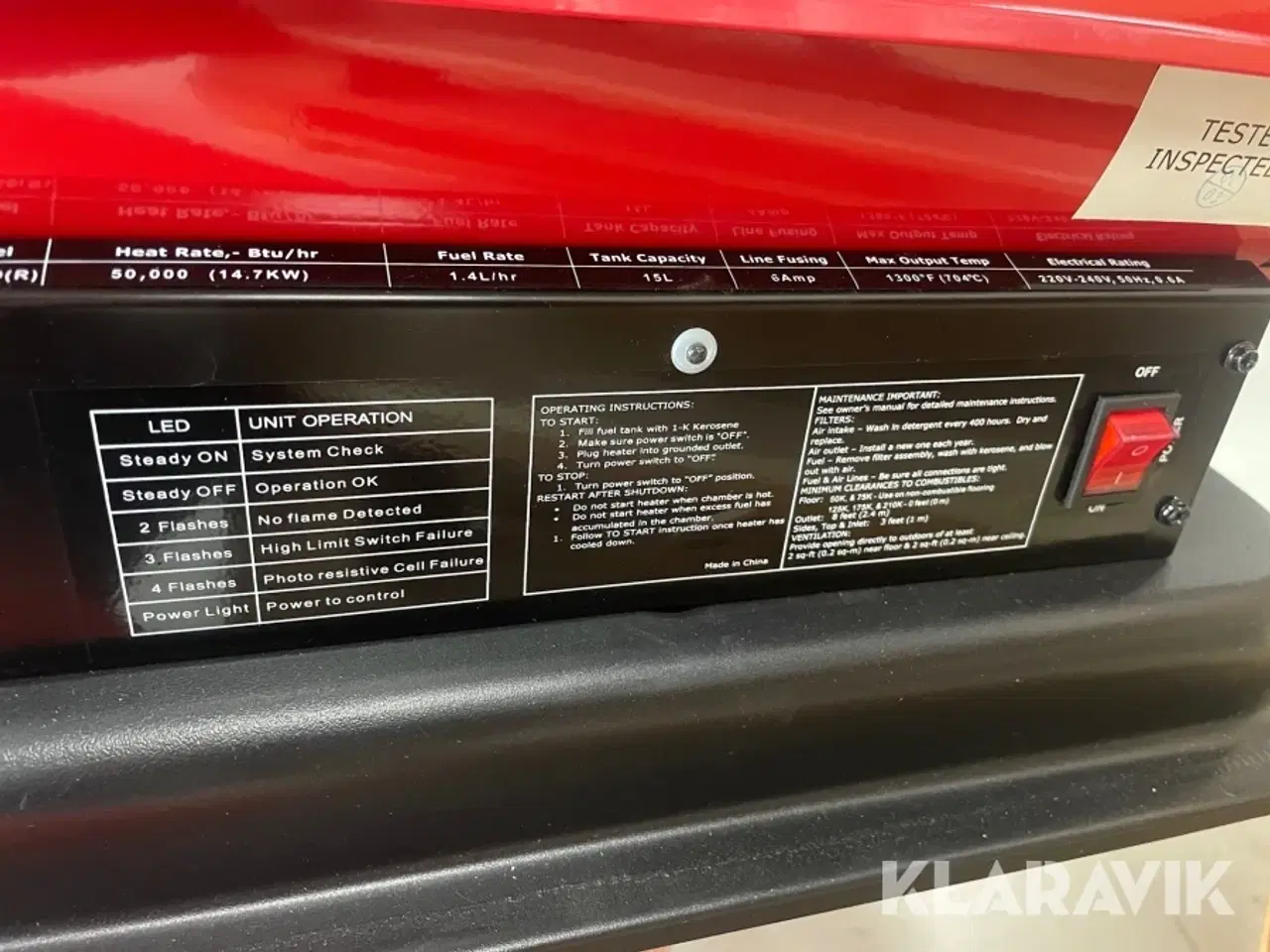 Billede 11 - Varmekanon KGI GF-K50
