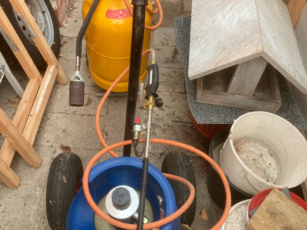 Billede 1 - Ukrudts brænder med gas