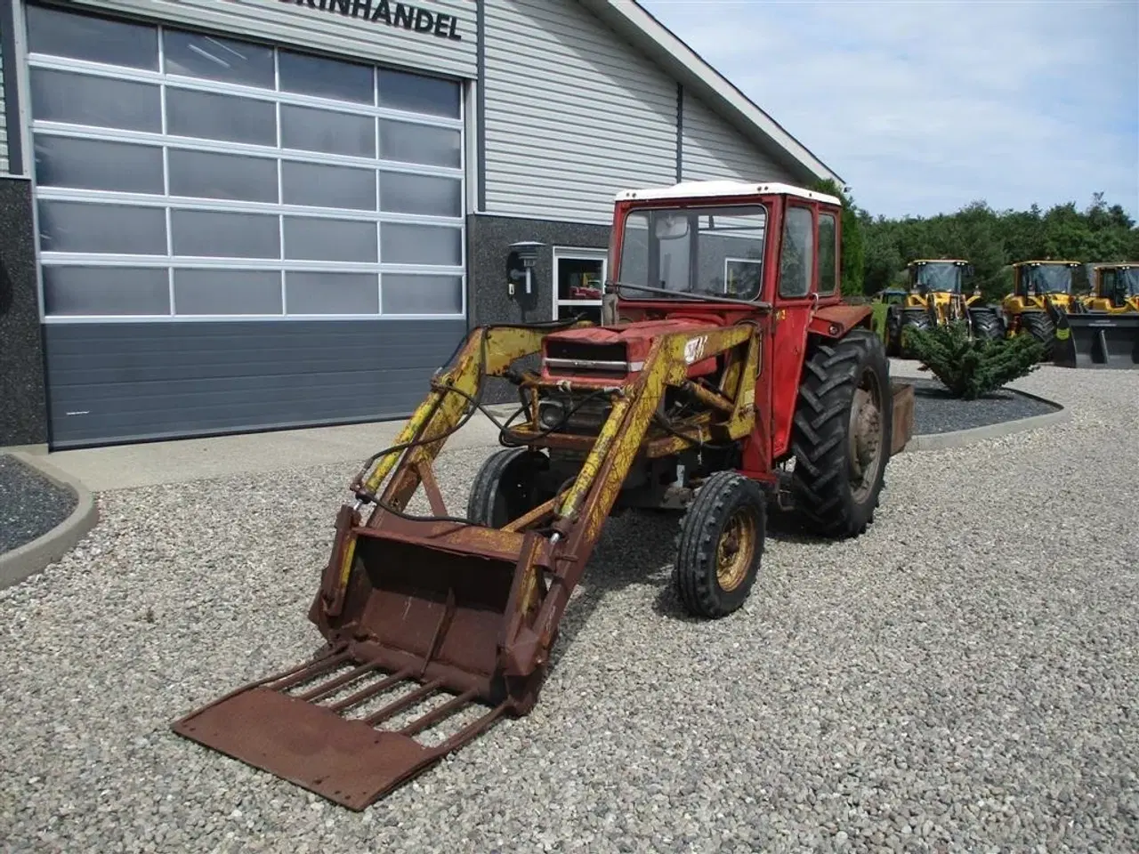 Billede 3 - Massey Ferguson 165 Med Veto 900 fuldhydraulisk læsser med greb