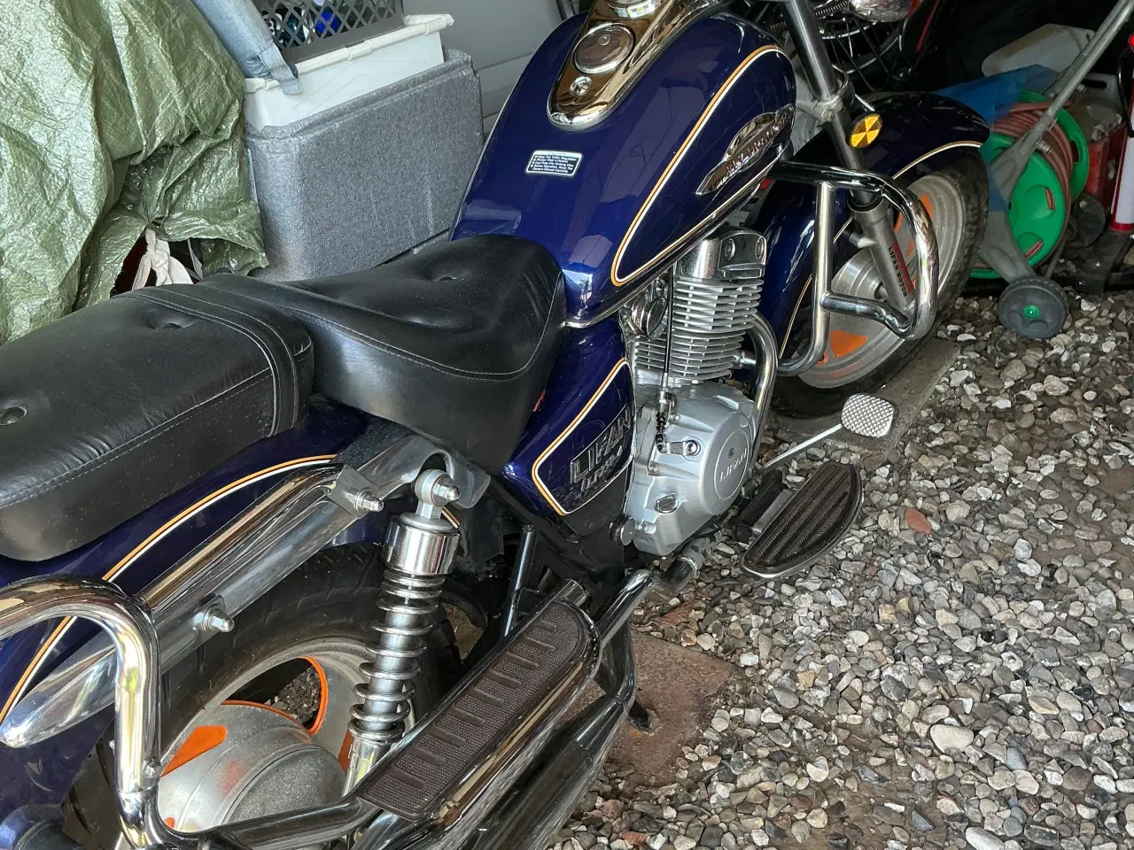 Billede 1 - Motorcykel velholdt chopper Lifan 250