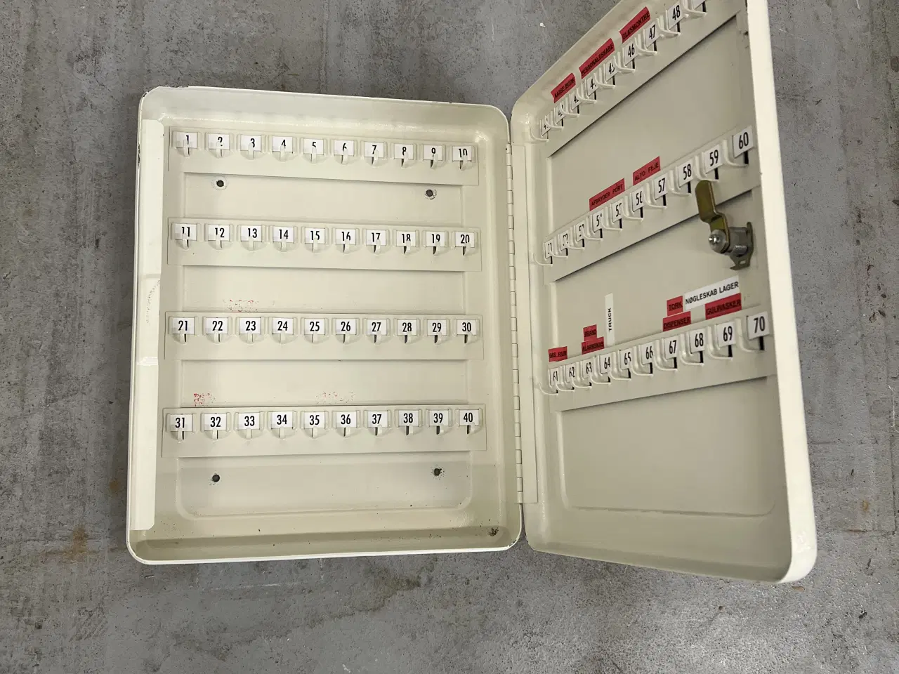 Billede 1 - Nøgleskab til 70 nøgler