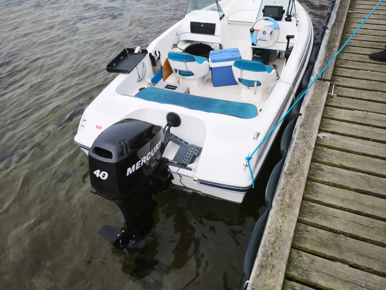 Billede 2 - Båd med motor og trailer 