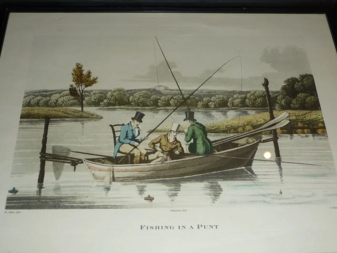 Billede 1 - Engelske gentlemanem der fisker