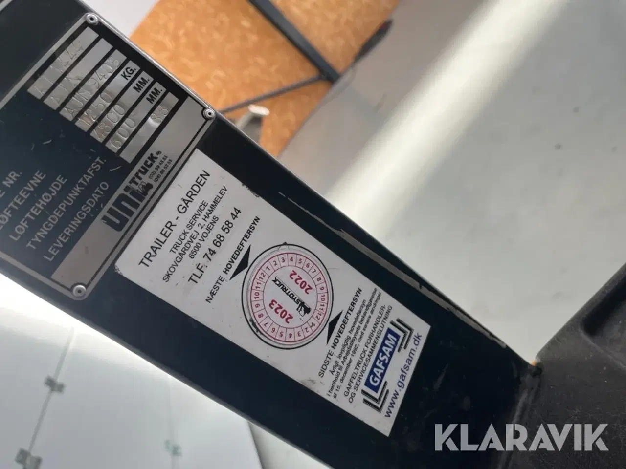 Billede 12 - Palleløfter Atlet 1250kg