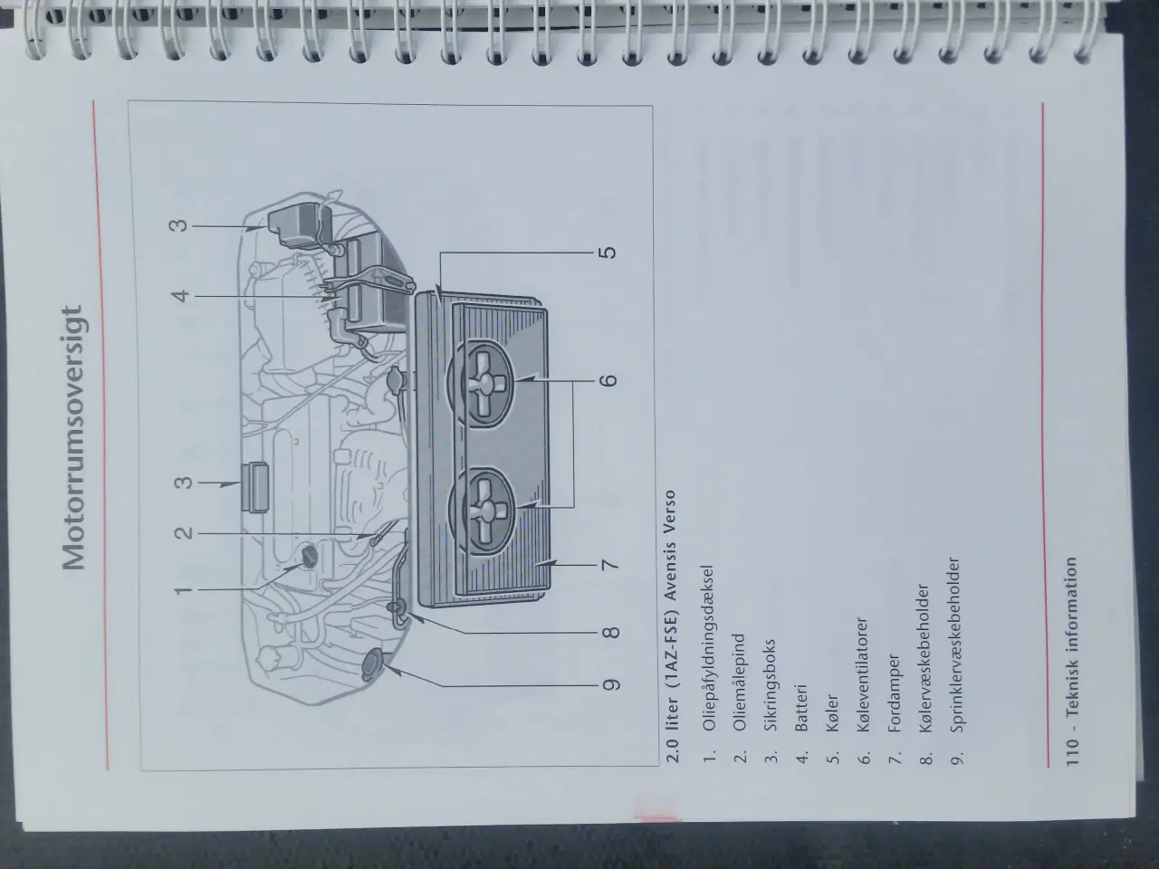 Billede 5 - Instruktionsbøger, Avensis-T22, og Verso