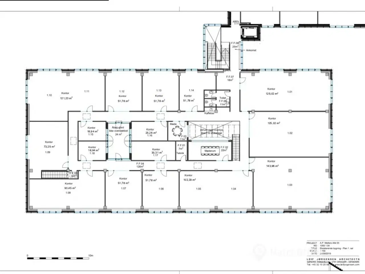 Billede 22 - Sjældent udbudt kontor med bedste beliggenhed og direkte udsyn til grønne omgivelser - GRATIS PARKERING