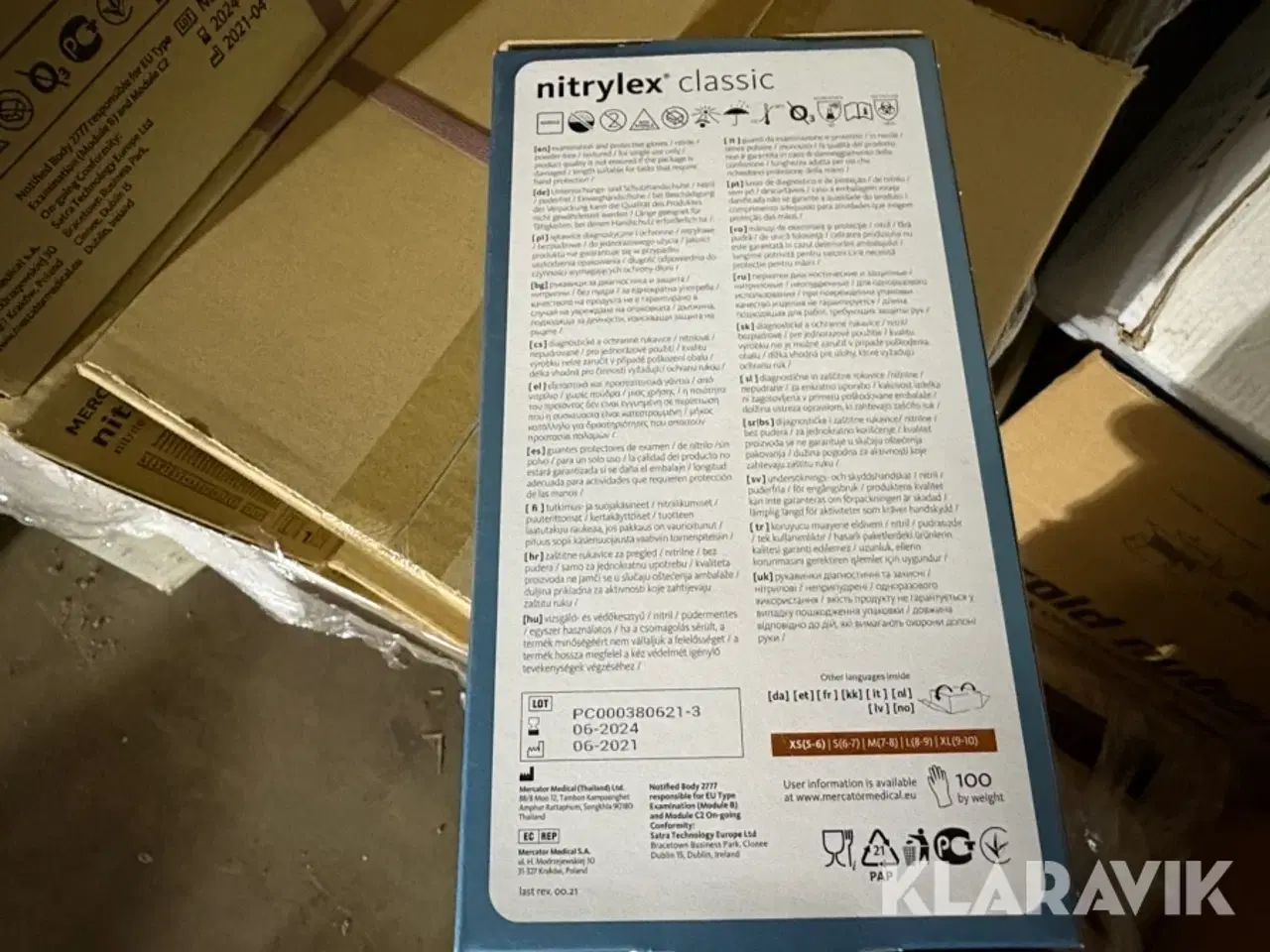 Billede 6 - Nitrilhandsker Mercator Nitrylex classic 10 kasser