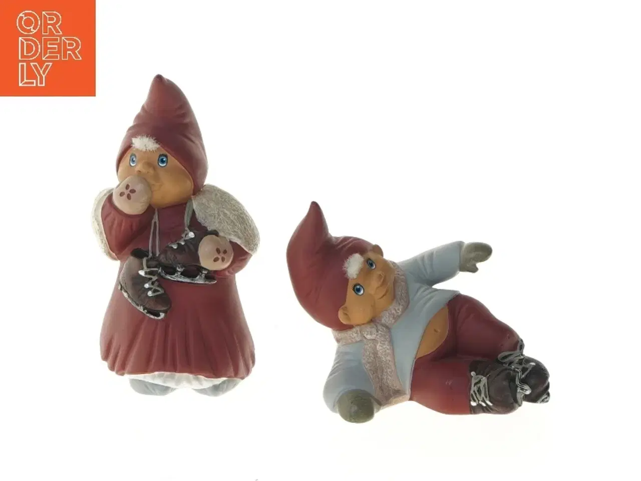 Billede 5 - Årsnissepar 2010, Nynne og Elias fra Trip Trap (str. 14,5 cm)