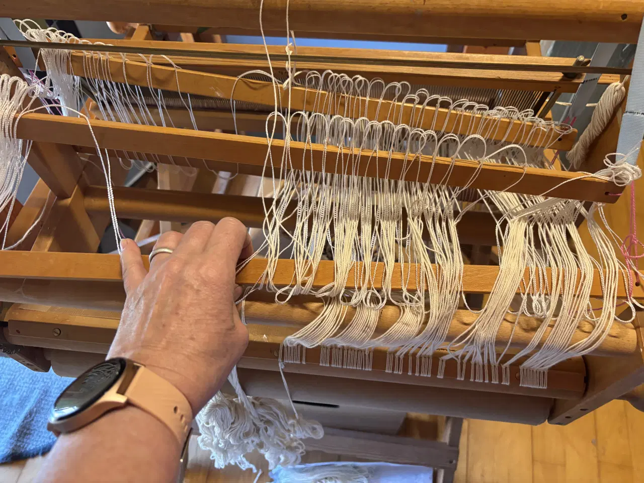 Billede 5 - Gammel stol væv 